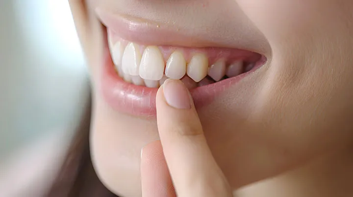 空隙歯列 (すきっ歯) の矯正治療のイメージ